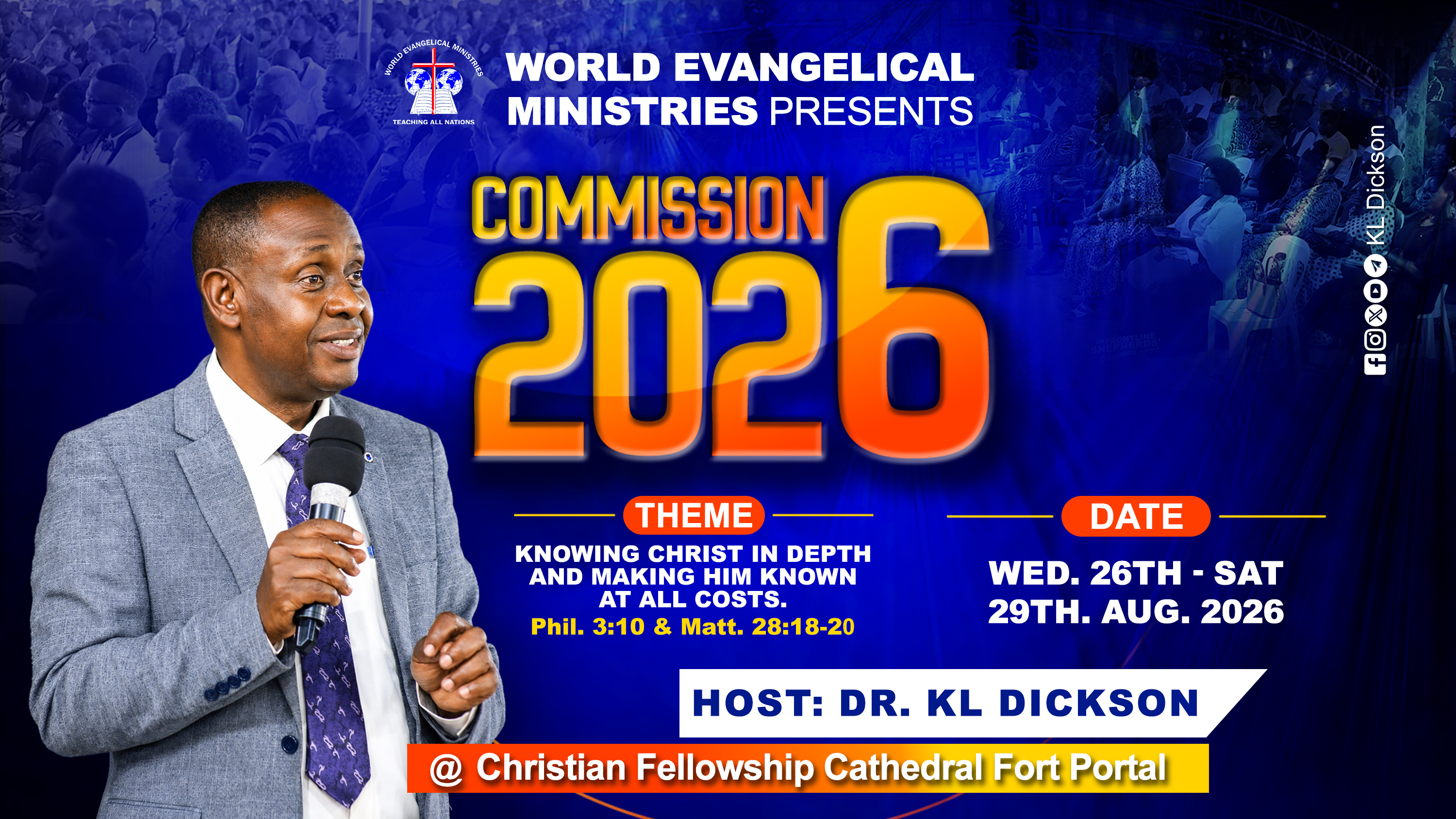 Commission 2026 event artwork